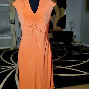 Joseph Ribkoff size 10 Dress Color Mandrin